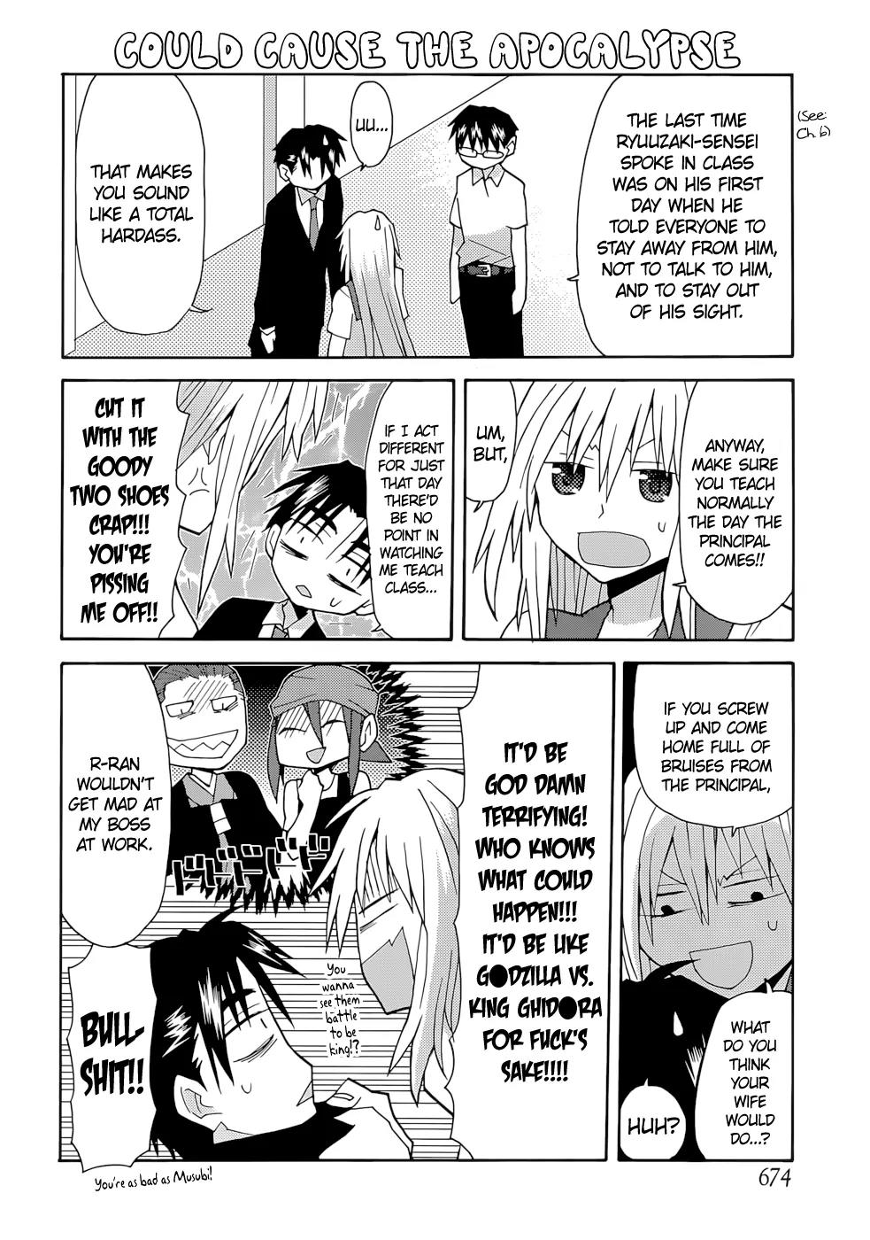 Yandere Kanojo Chapter 67 page 4 - Chapter 67: Observing 2-A, That Is, Kouichirou Ryuuzaki in Trouble