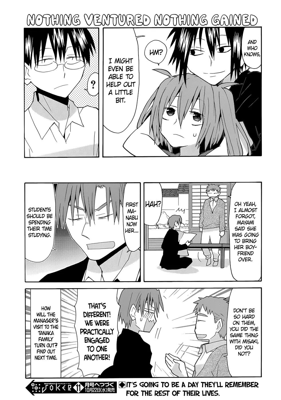 Yandere Kanojo Chapter 68 page 13 - Chapter 68: Winning Over the Tanakas, That Is, A Problem We've Dealt With Before