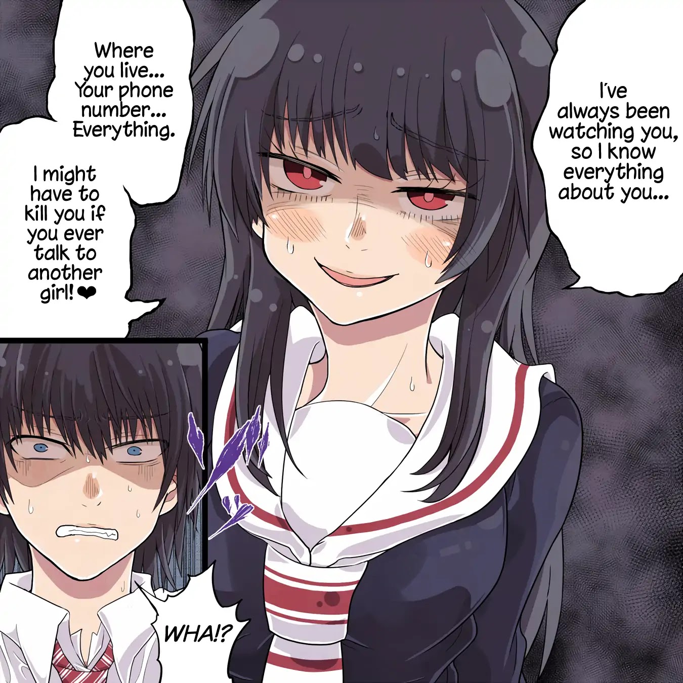 Yandere vs. Yandere Chapter 1 page 1 - Chapter 1