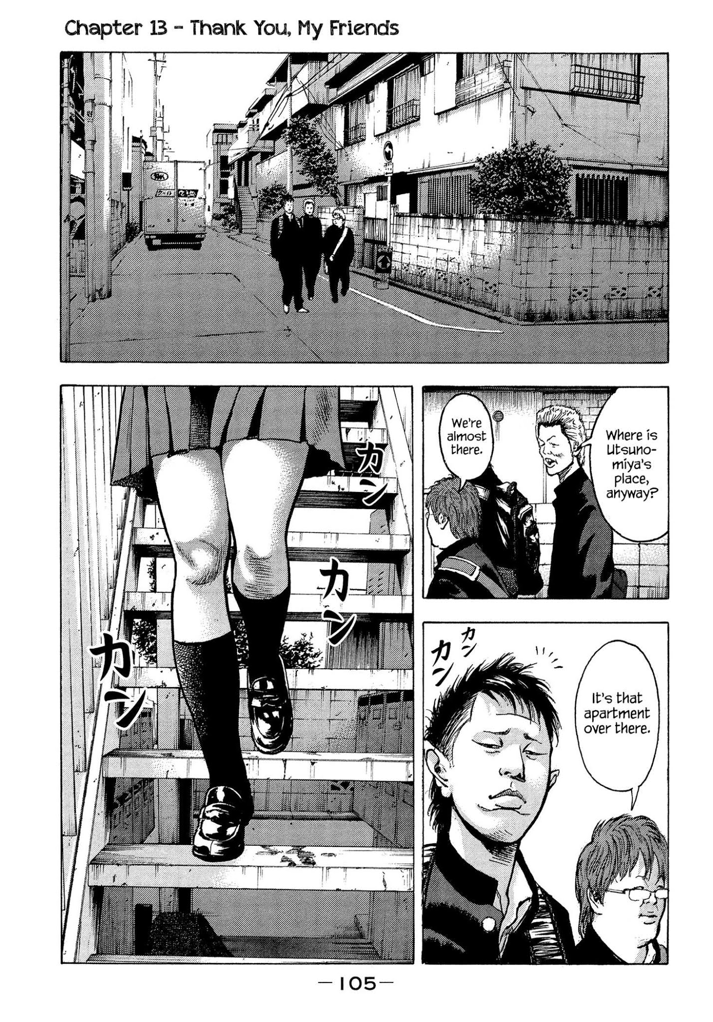 Yankee Go To Juku Chapter 13 page 2 - Chapter 13: Thank You, My Friends