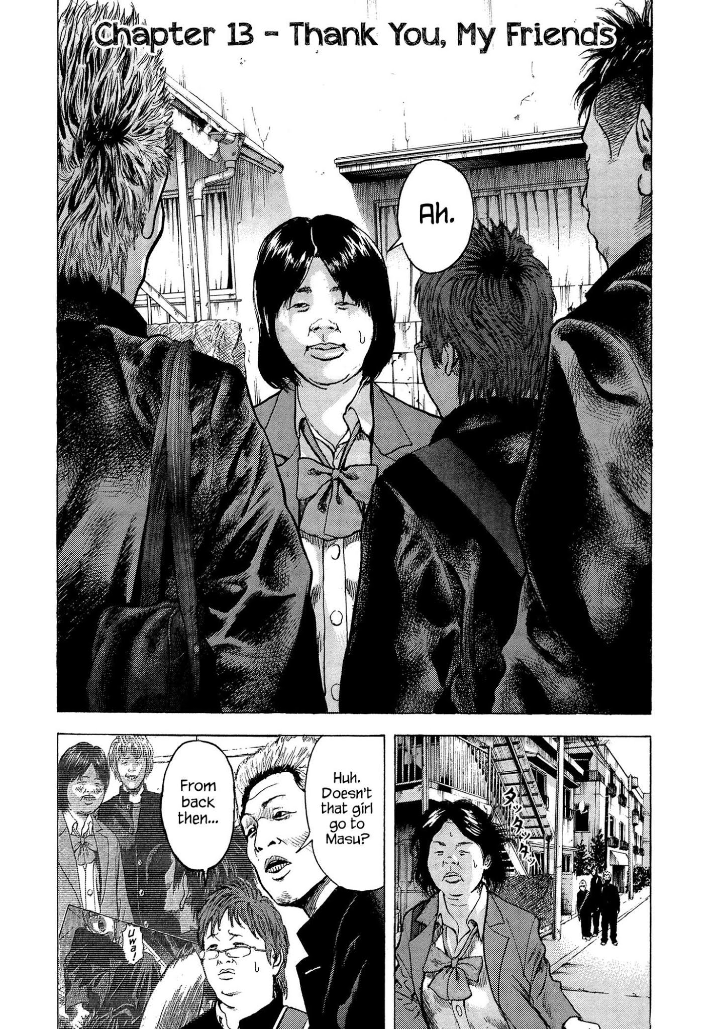 Yankee Go To Juku Chapter 13 page 3 - Chapter 13: Thank You, My Friends