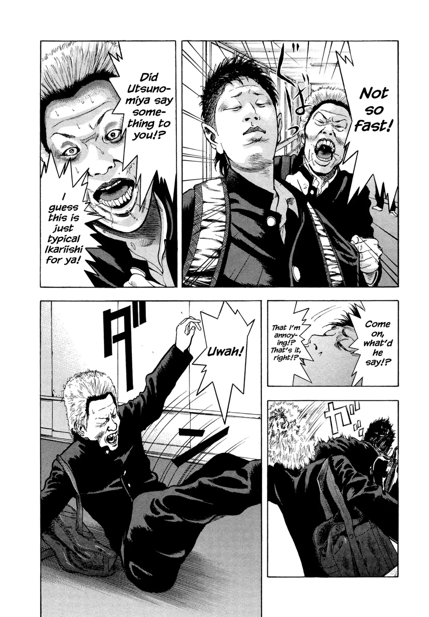 Yankee Go To Juku Chapter 16 page 4 - Chapter 16: Found You, Ikariishi