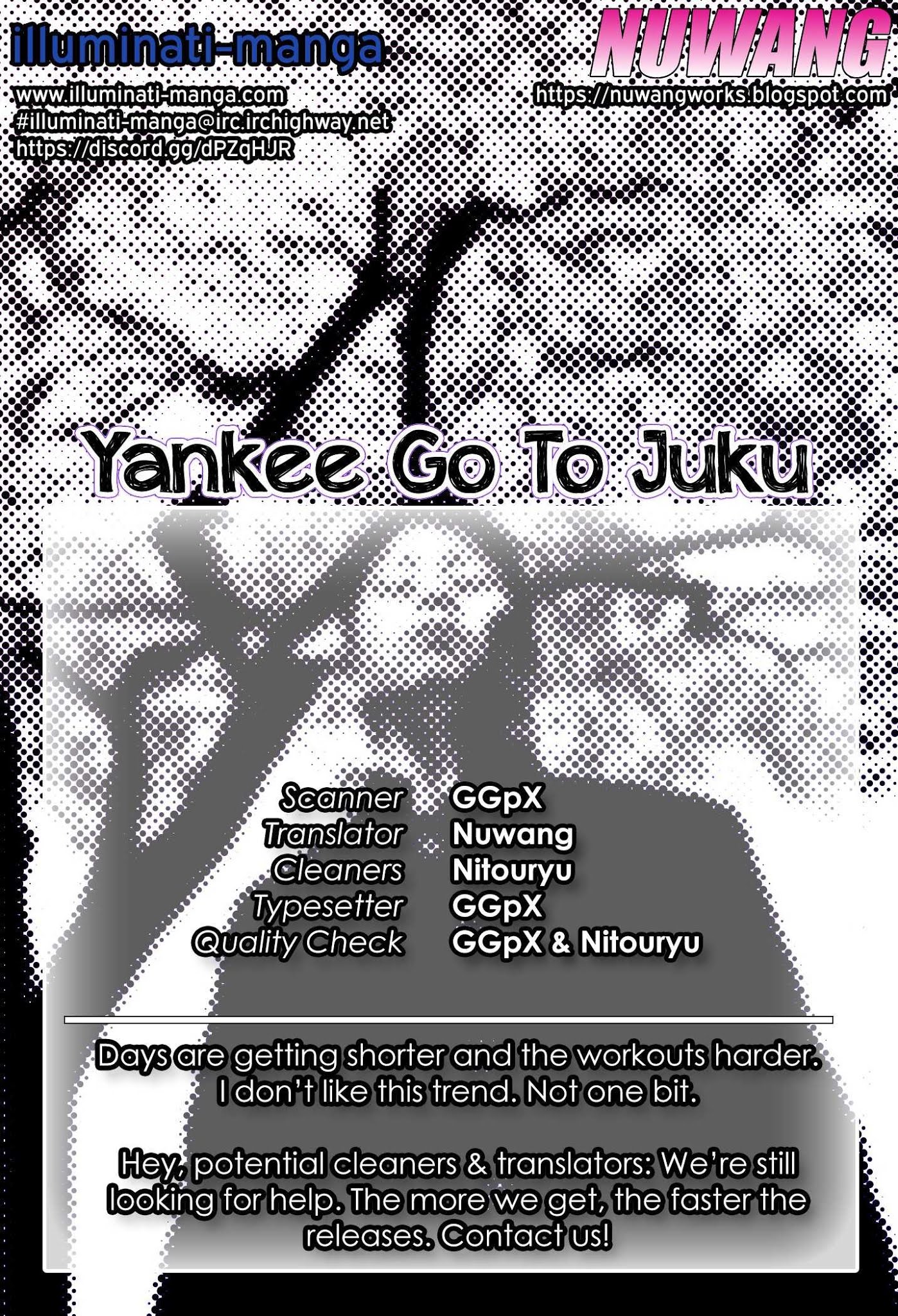 Yankee Go To Juku Chapter 18 page 1 - Chapter 18: Why So Formal?