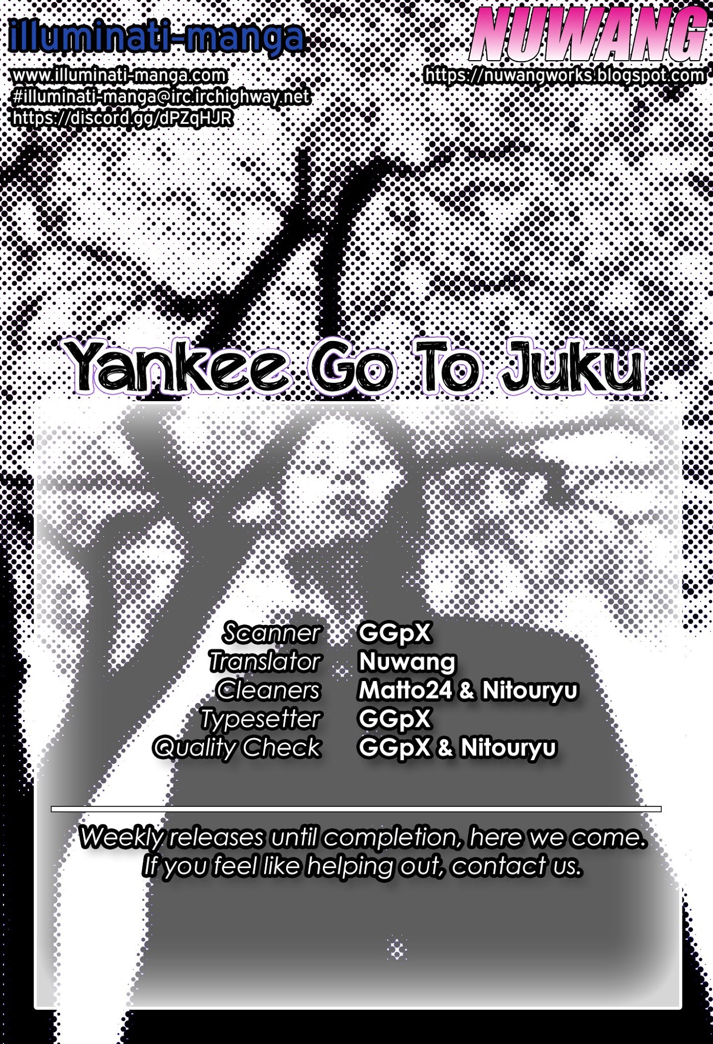 Yankee Go To Juku Chapter 2 page 1 - Chapter 2: That Junior, He's the Worst
