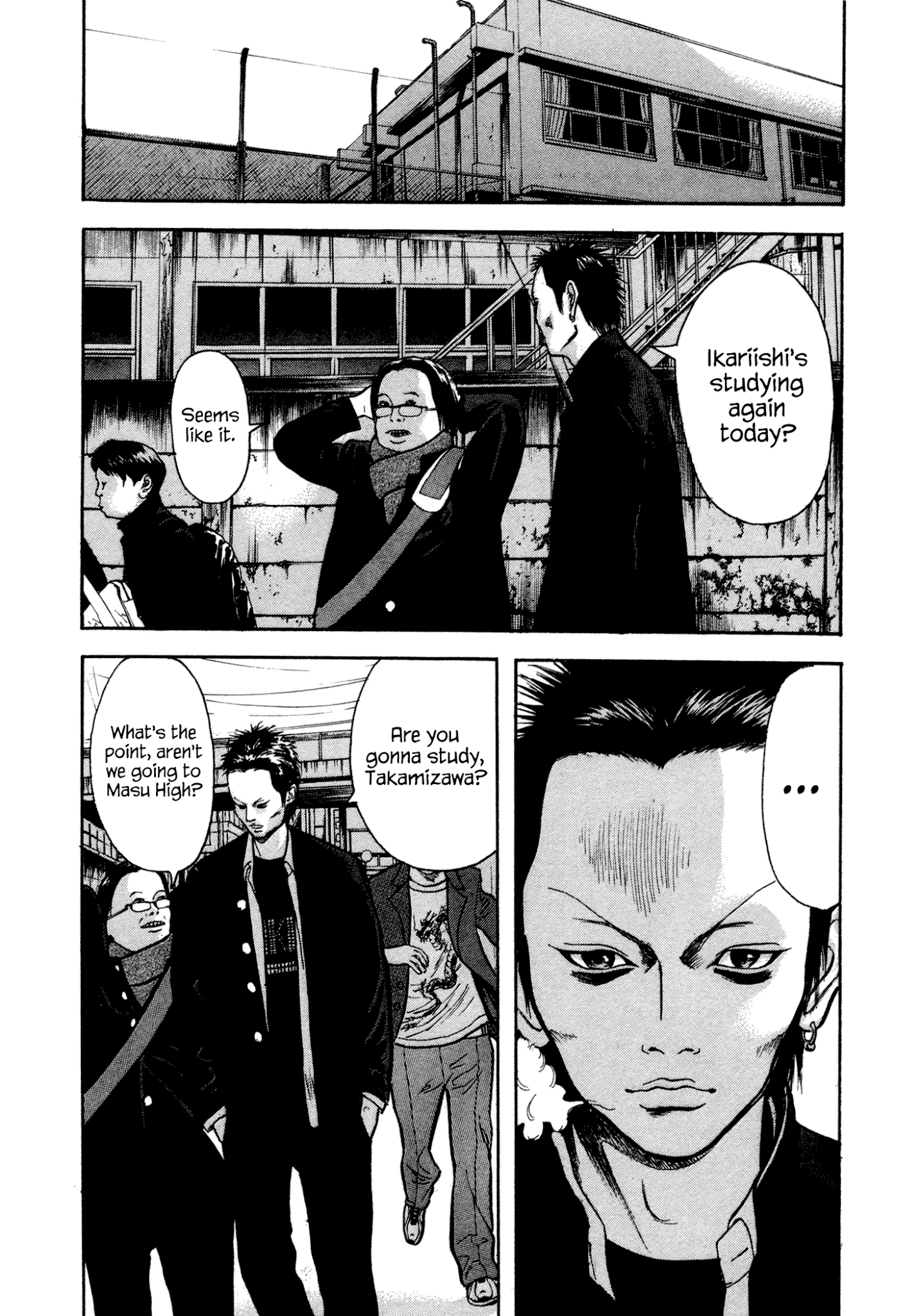 Yankee Go To Juku Chapter 2 page 4 - Chapter 2: That Junior, He's the Worst