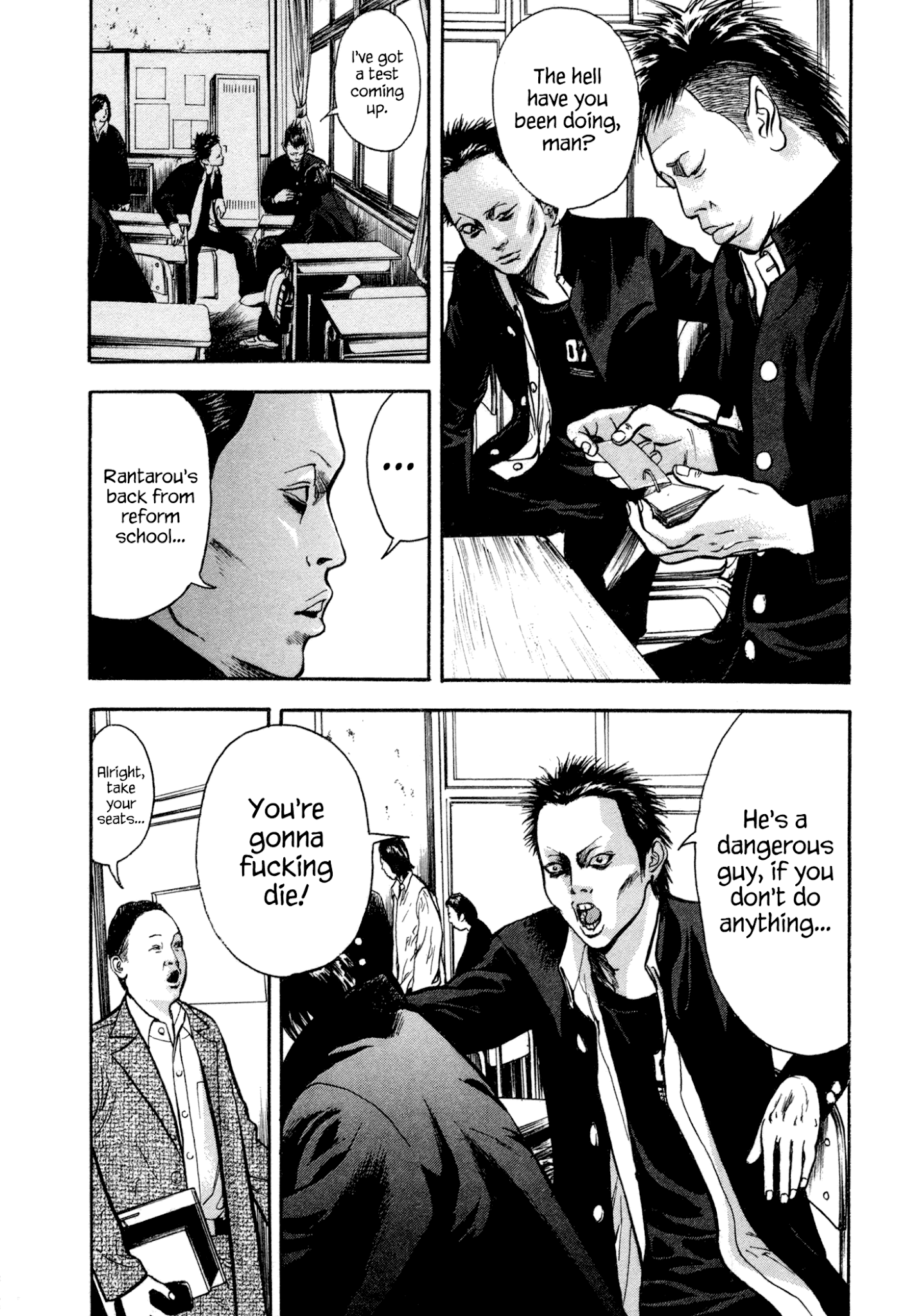 Yankee Go To Juku Chapter 2 page 8 - Chapter 2: That Junior, He's the Worst