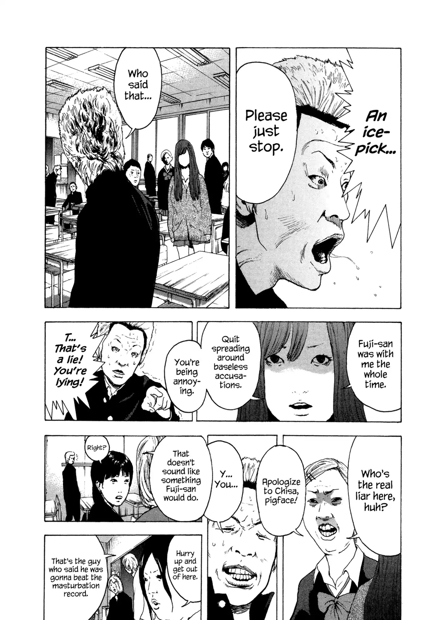 Yankee Go To Juku Chapter 24 page 14 - Chapter 24: Not A Liar