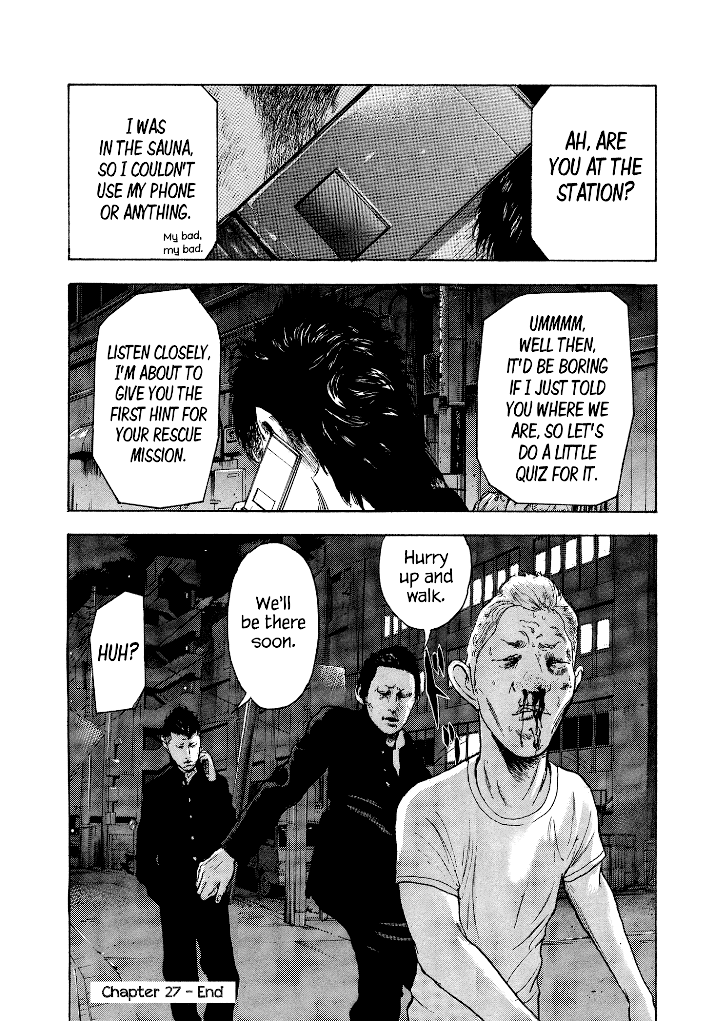 Yankee Go To Juku Chapter 27 page 26 - Chapter 27: Rescue Mission
