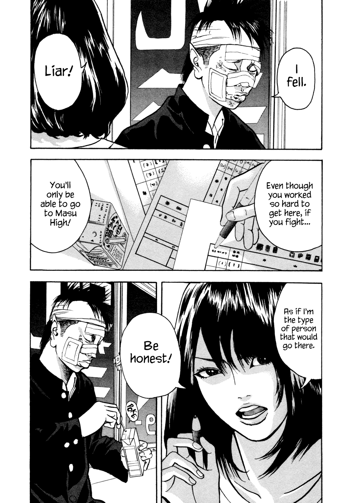 Yankee Go To Juku Chapter 3 page 5 - Chapter 3: The Thing Which You Can't Give Up