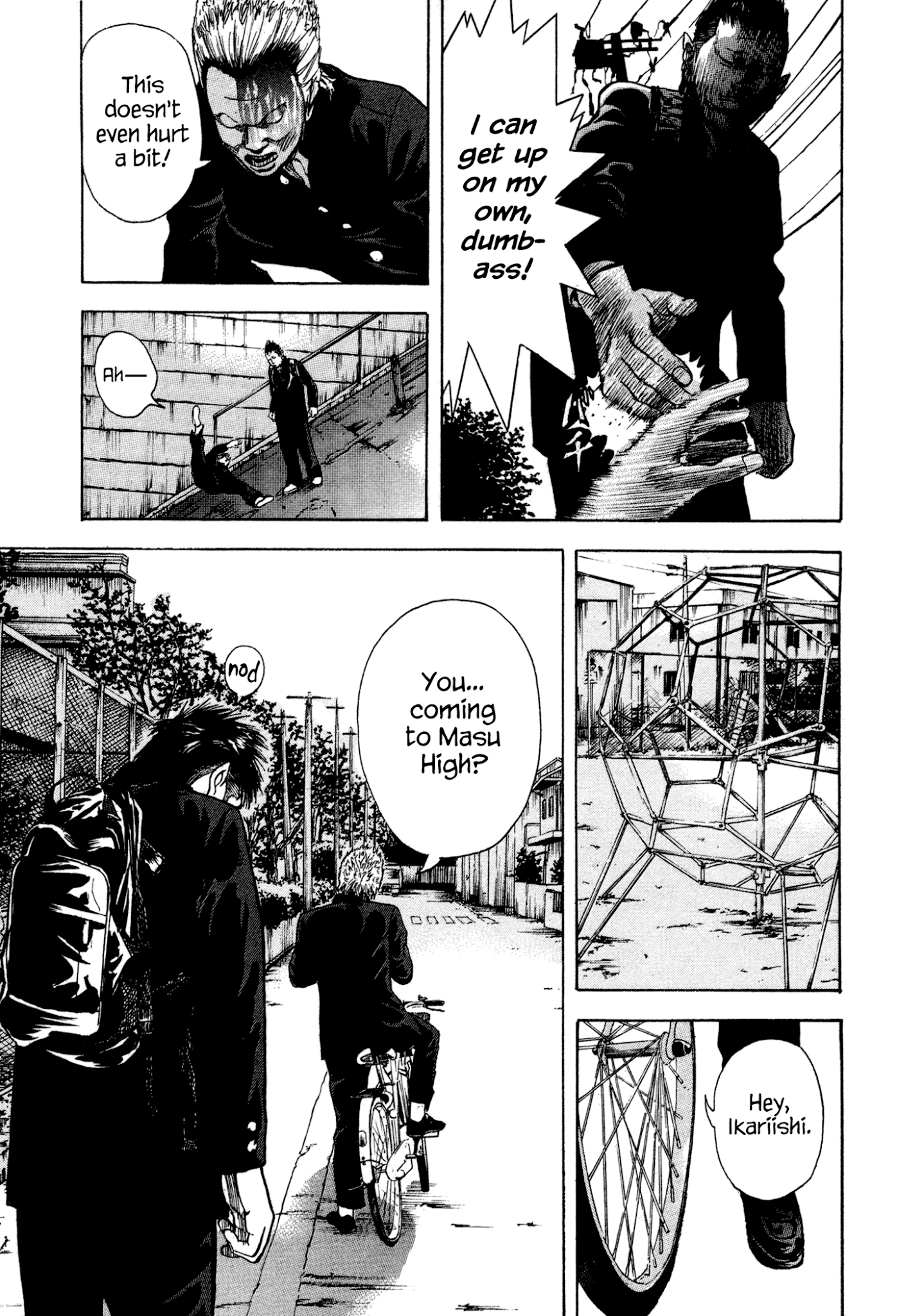 Yankee Go To Juku Chapter 4 page 12 - Chapter 4: You're The Strongest, Murota-senpai
