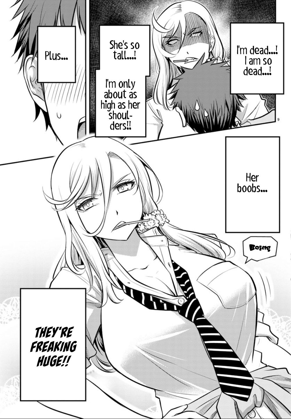 Yankee JK KuzuHana-chan Chapter 1 page 10 - Chapter 1: Surviving the Flower Garden