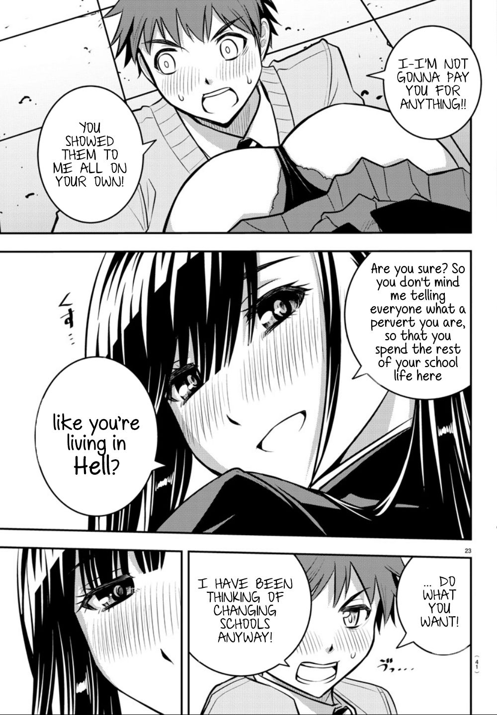 Yankee JK KuzuHana-chan Chapter 1 page 24 - Chapter 1: Surviving the Flower Garden