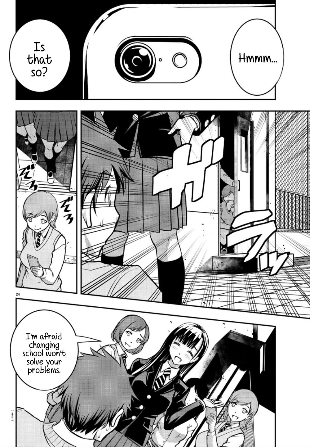 Yankee JK KuzuHana-chan Chapter 1 page 25 - Chapter 1: Surviving the Flower Garden