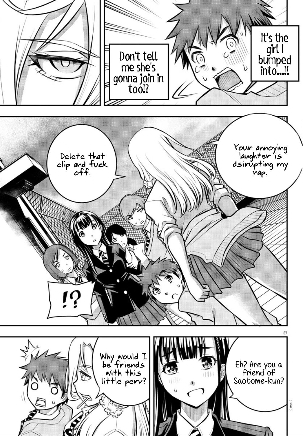 Yankee JK KuzuHana-chan Chapter 1 page 28 - Chapter 1: Surviving the Flower Garden