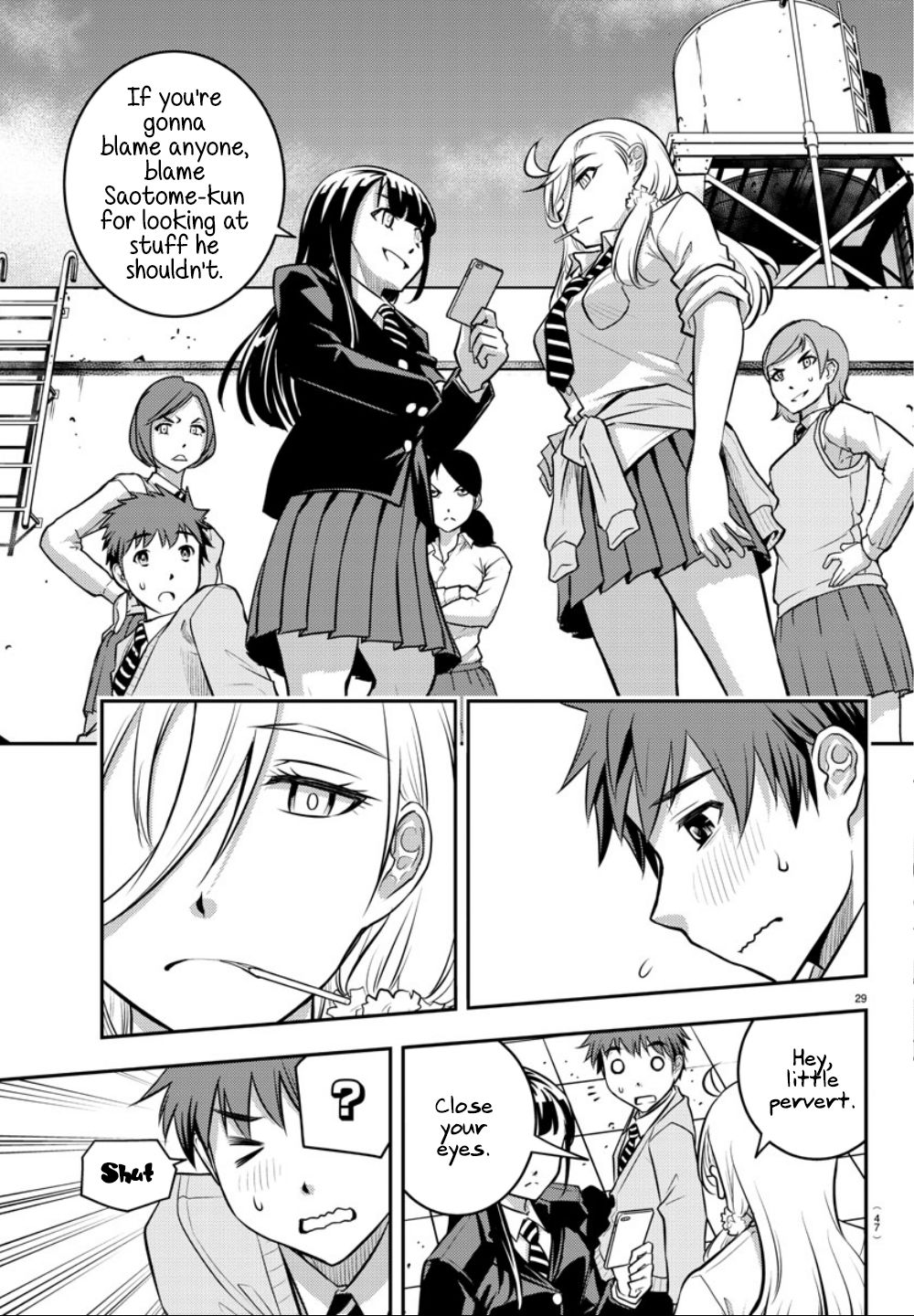 Yankee JK KuzuHana-chan Chapter 1 page 30 - Chapter 1: Surviving the Flower Garden