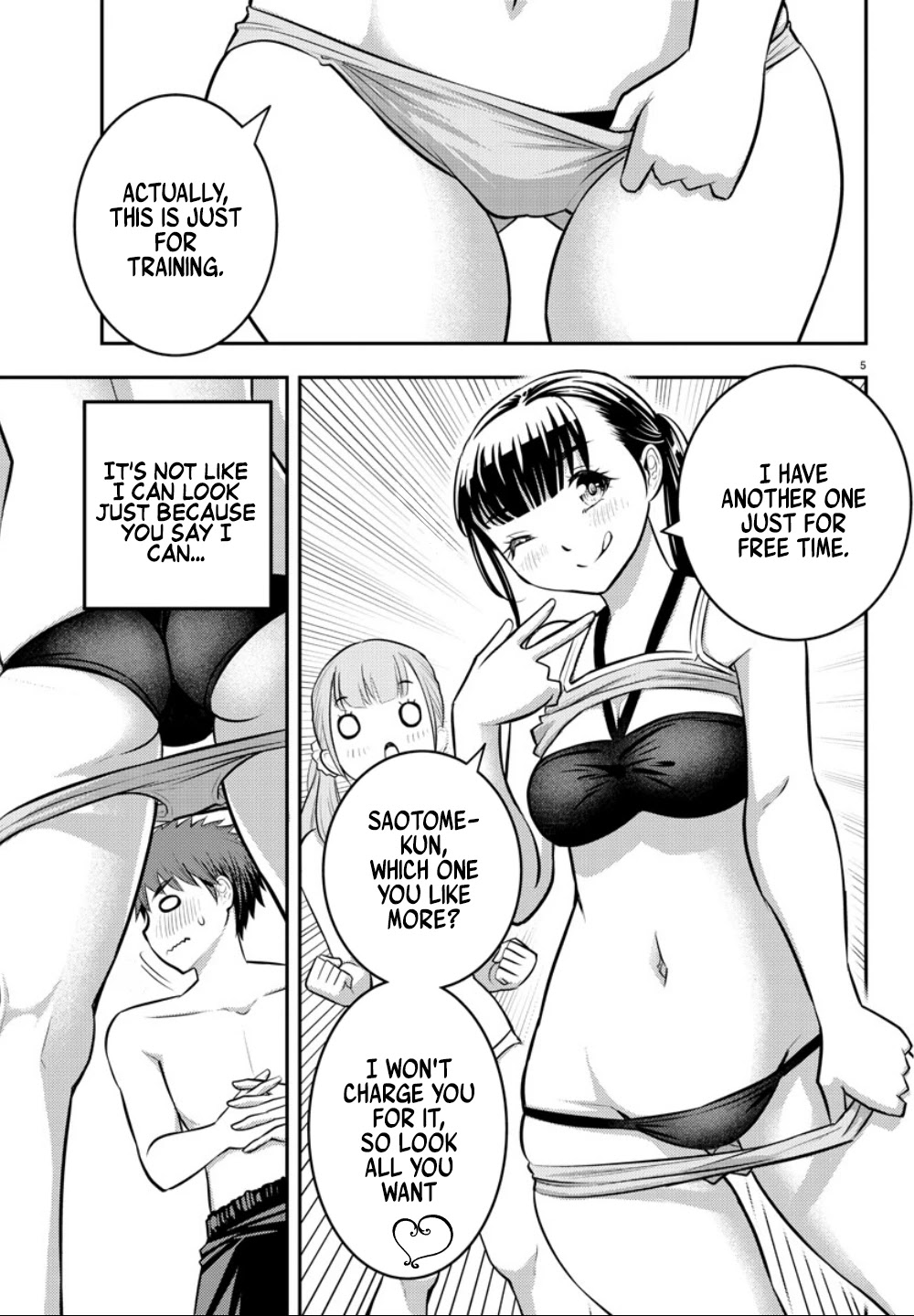 Yankee JK KuzuHana-chan Chapter 10 page 5 - Chapter 10: Beachside Black Lily