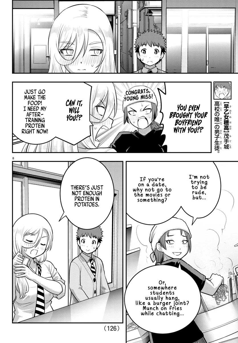 Yankee JK KuzuHana-chan Chapter 100 page 9 - Chapter 100: Their Second year