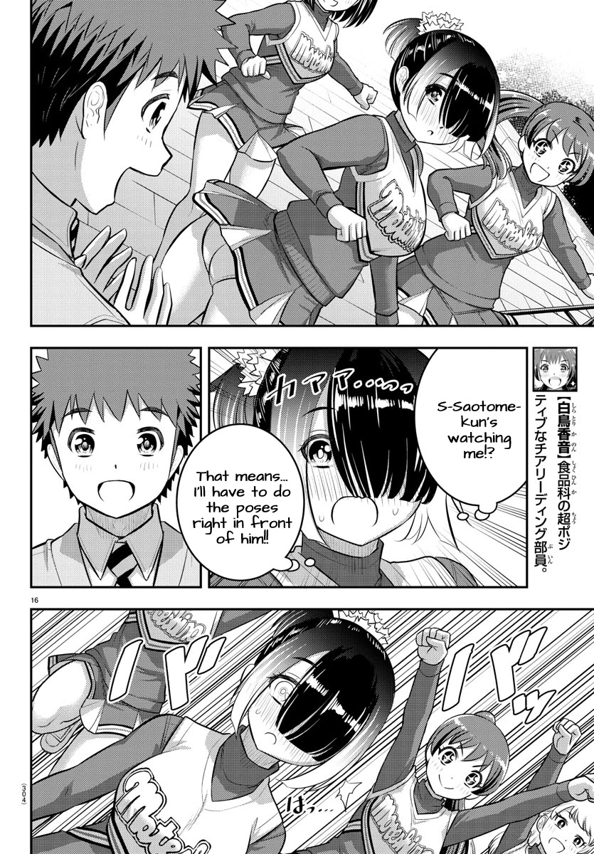 Yankee JK KuzuHana-chan Chapter 101 page 16 - Chapter 101: Cheer up Girls!