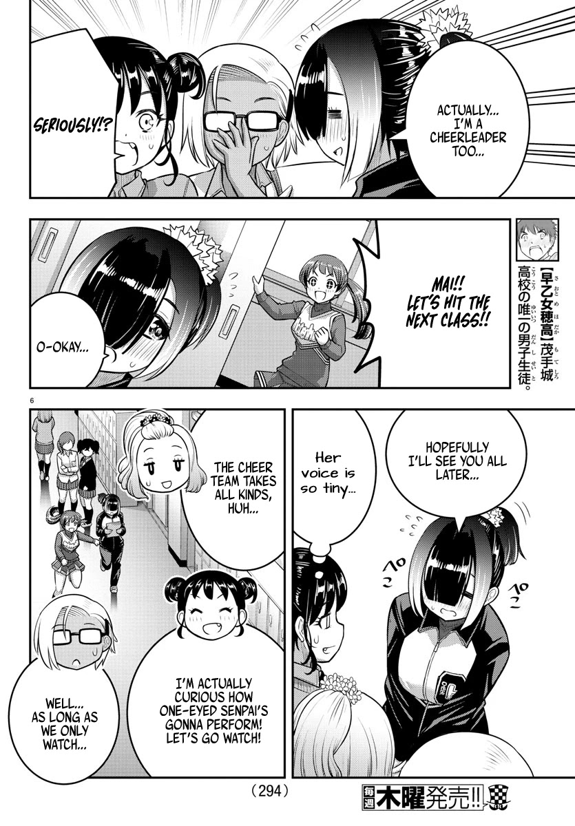 Yankee JK KuzuHana-chan Chapter 101 page 6 - Chapter 101: Cheer up Girls!