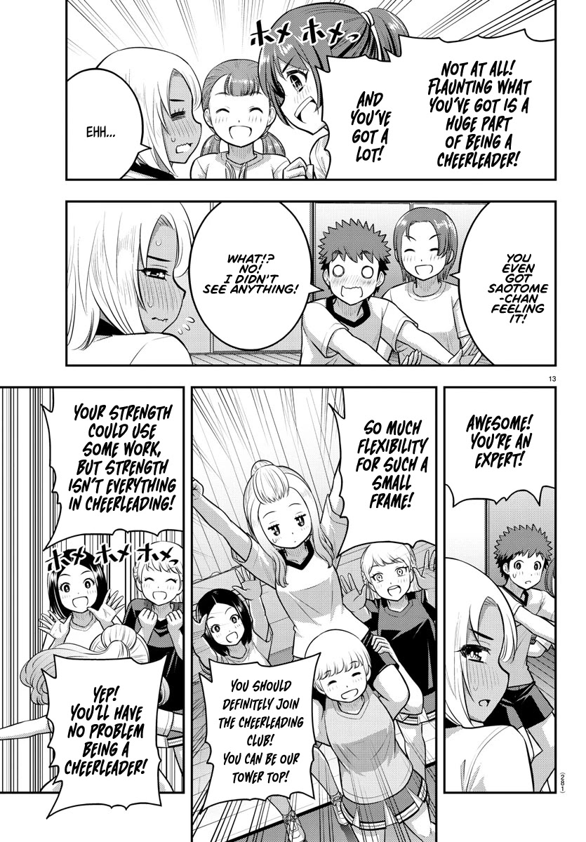 Yankee JK KuzuHana-chan Chapter 102 page 13 - Chapter 102: Heart Pounding Club Tryouts