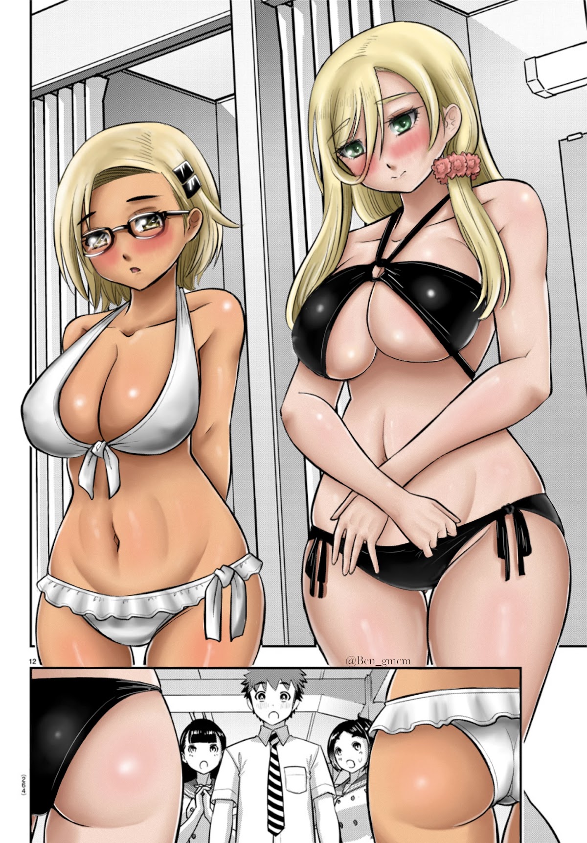 Yankee JK KuzuHana-chan Chapter 105 page 12 - Chapter 105: Let's Buy Swimsuits!
