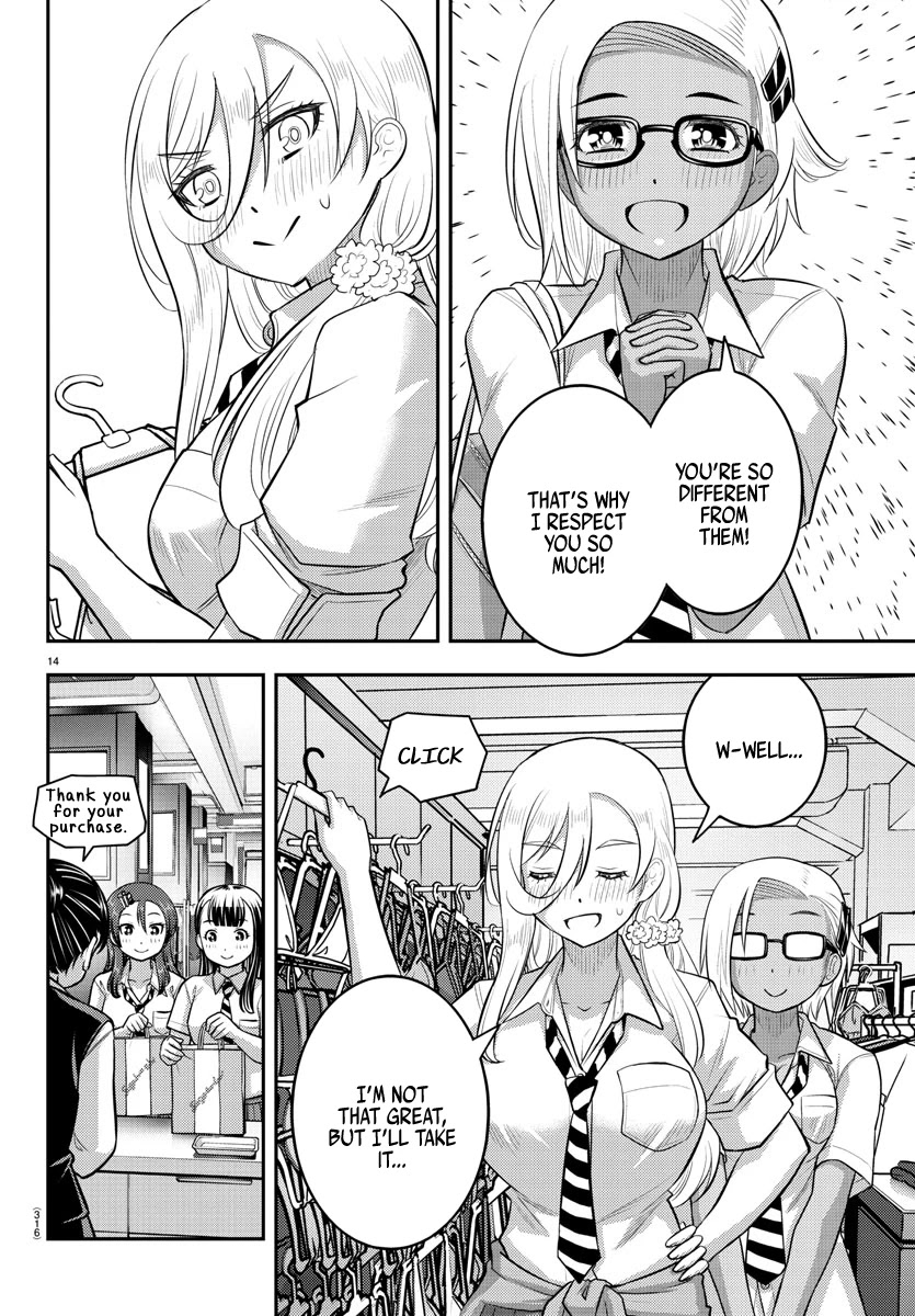Yankee JK KuzuHana-chan Chapter 106 page 14 - Chapter 106: Could this be a Rival? Part 2