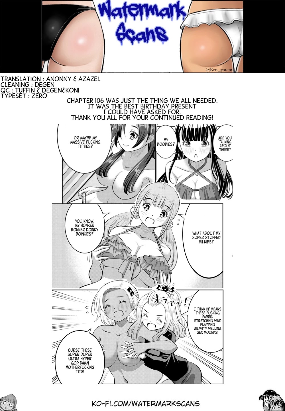 Yankee JK KuzuHana-chan Chapter 106 page 21 - Chapter 106: Could this be a Rival? Part 2