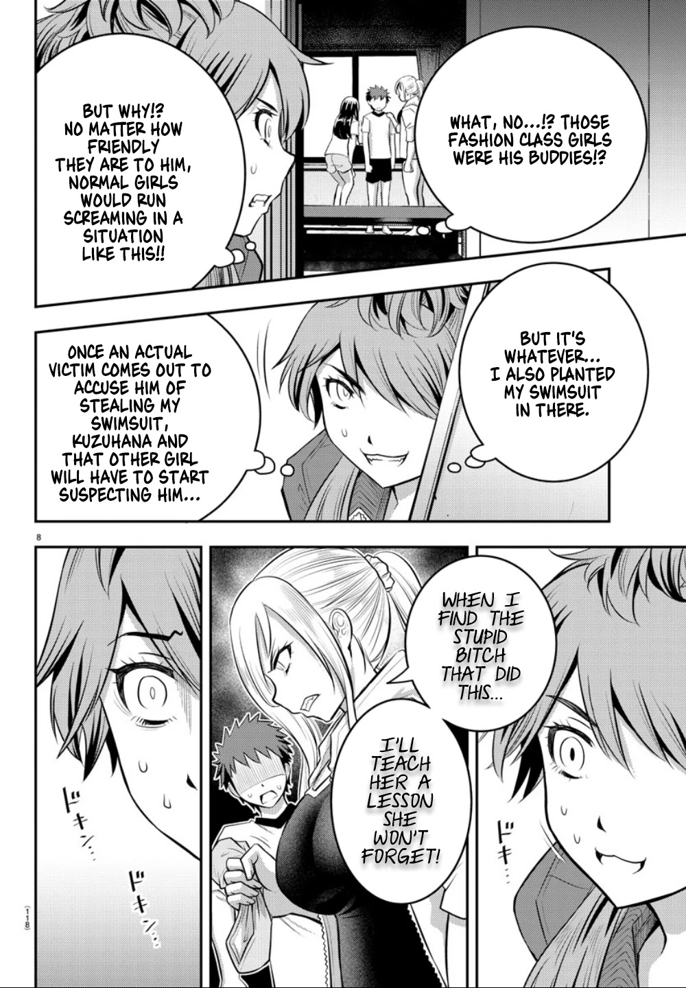 Yankee JK KuzuHana-chan Chapter 11 page 9 - Chapter 11: Trauma