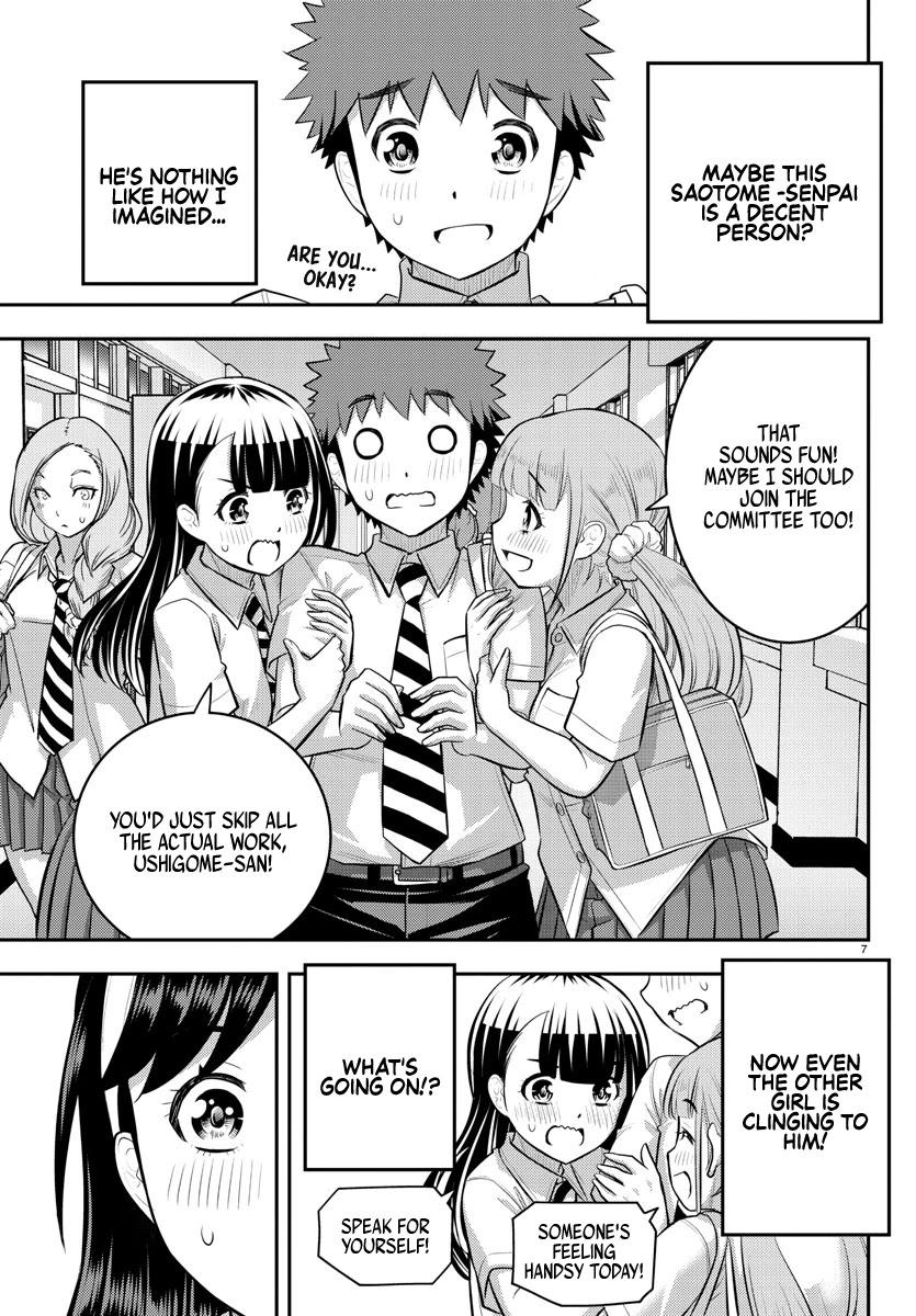 Yankee JK KuzuHana-chan Chapter 110 page 7 - Chapter 110: Finding Saotome-Senpai