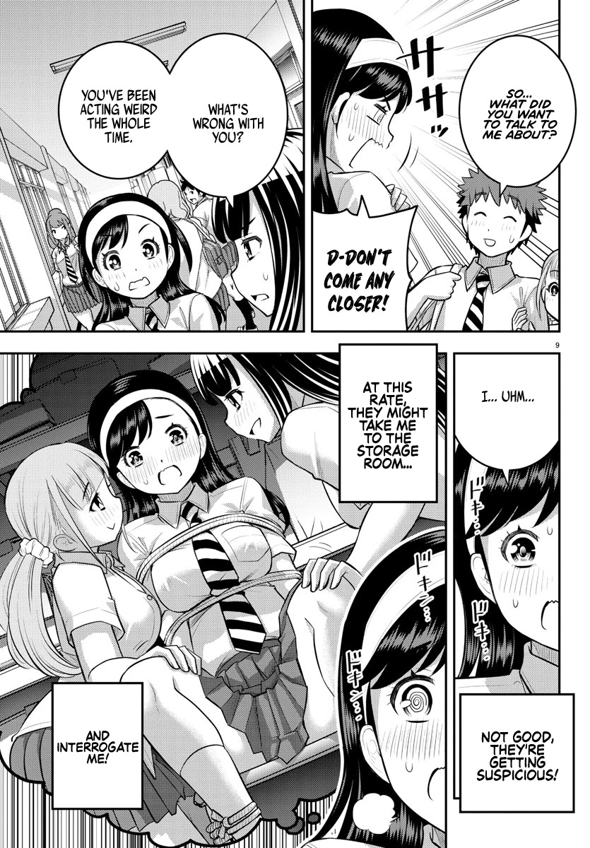 Yankee JK KuzuHana-chan Chapter 110 page 9 - Chapter 110: Finding Saotome-Senpai