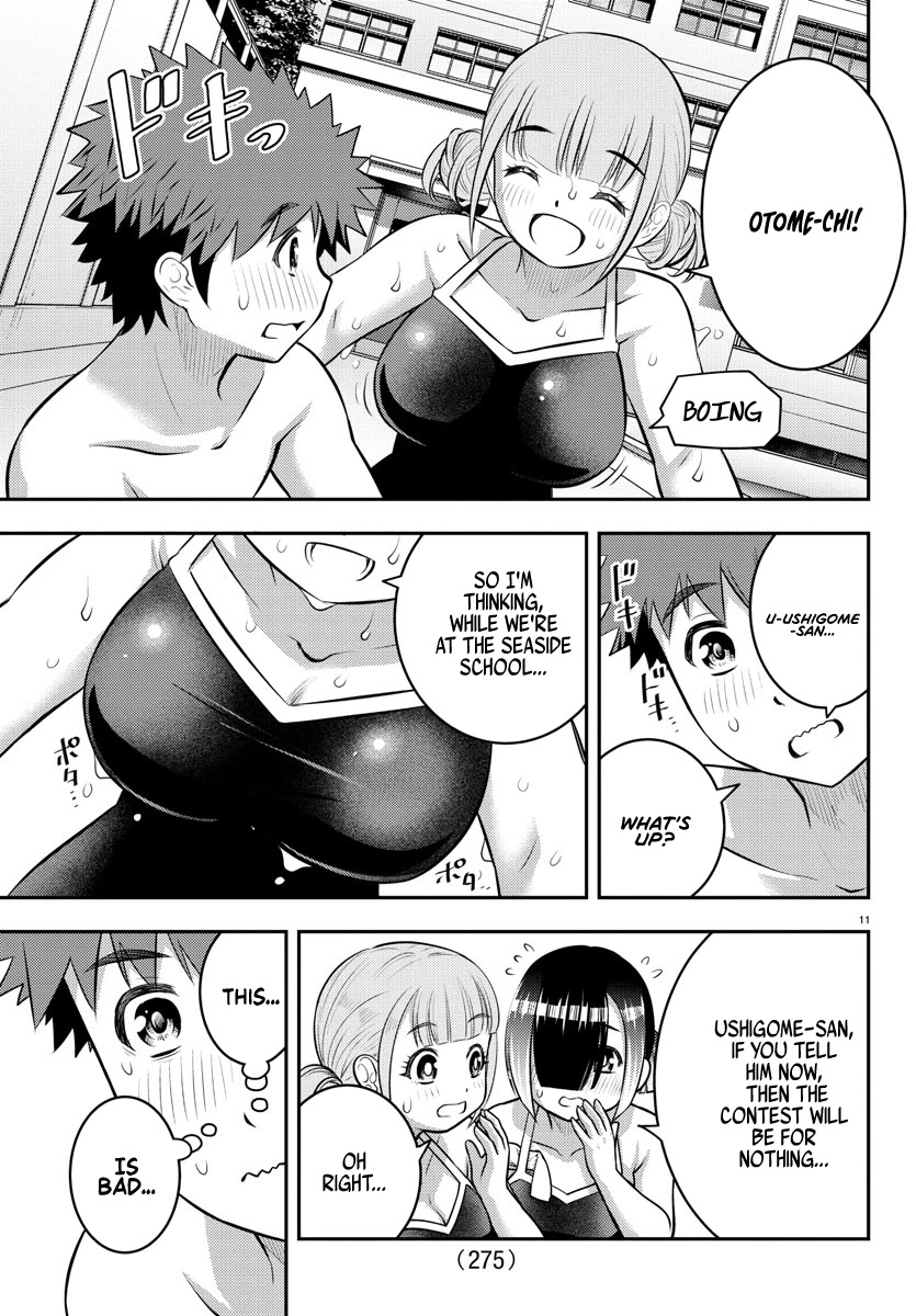 Yankee JK KuzuHana-chan Chapter 112 page 11 - Chapter 112: Poolside Battle
