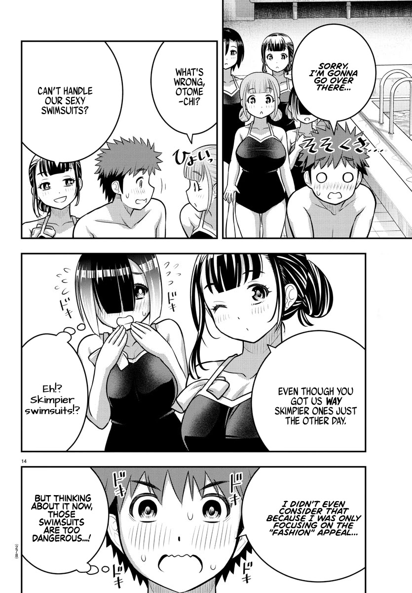 Yankee JK KuzuHana-chan Chapter 112 page 13 - Chapter 112: Poolside Battle