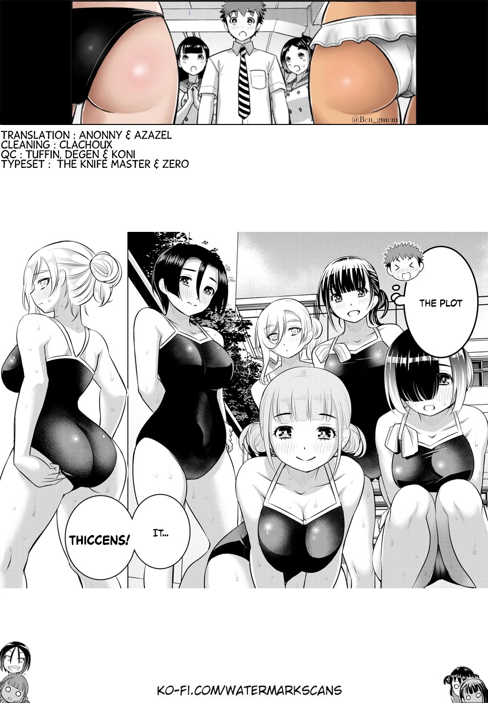 Yankee JK KuzuHana-chan Chapter 112 page 20 - Chapter 112: Poolside Battle