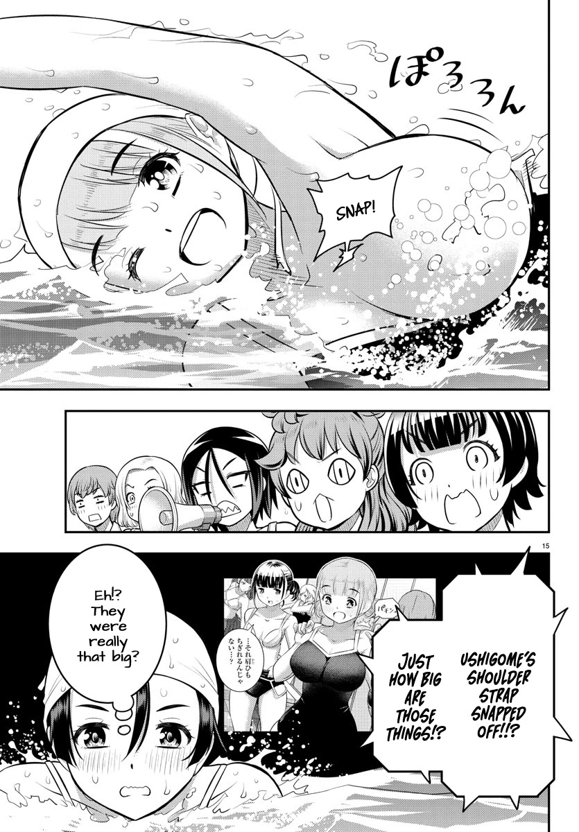 Yankee JK KuzuHana-chan Chapter 113 page 15 - Chapter 113: The Race for Saotome