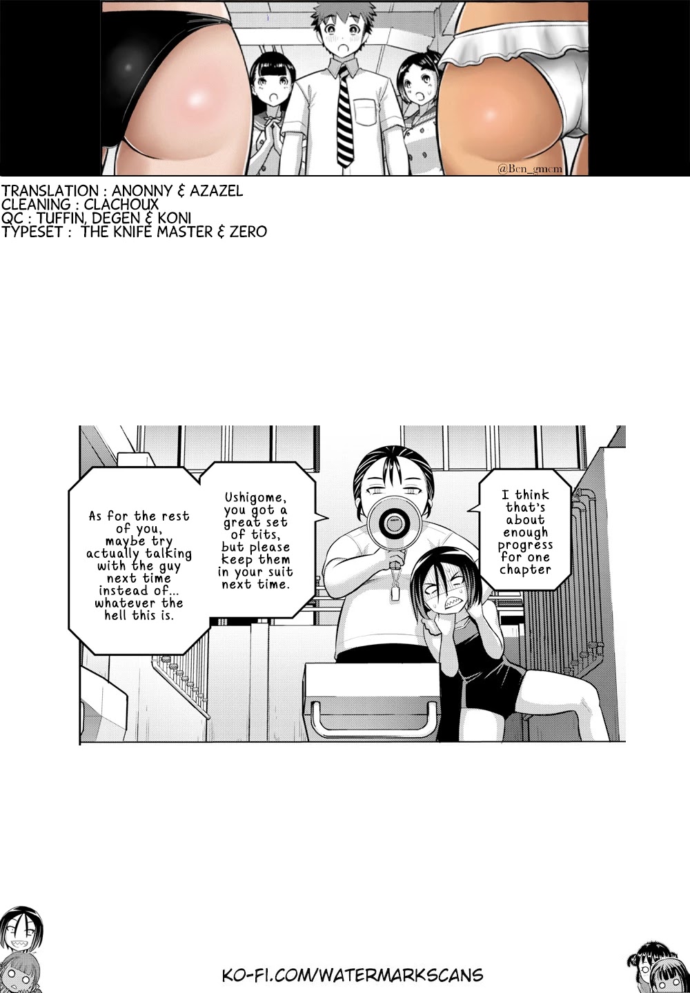 Yankee JK KuzuHana-chan Chapter 113 page 21 - Chapter 113: The Race for Saotome