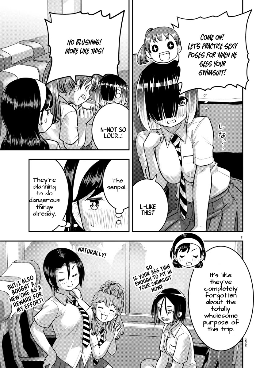 Yankee JK KuzuHana-chan Chapter 114 page 7 - Chapter 114: Let's go to the Seaside School!