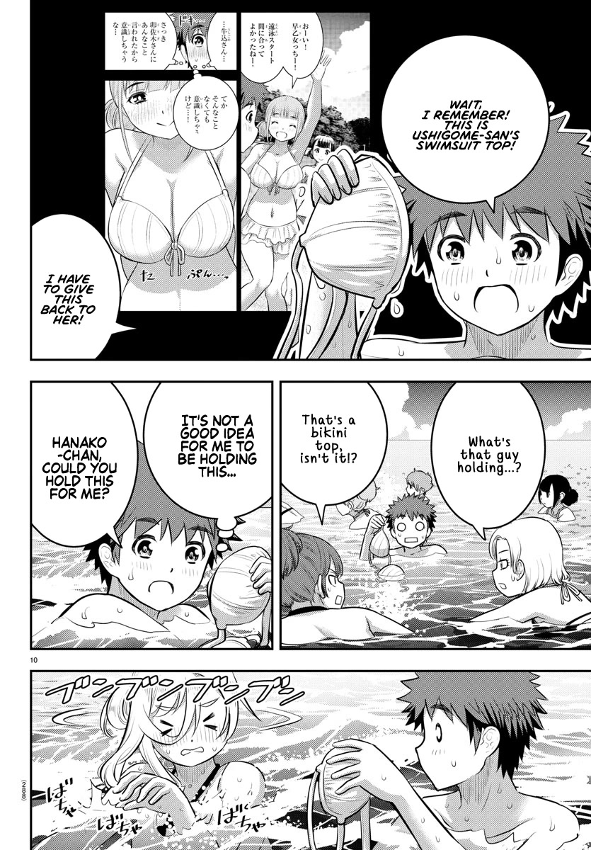 Yankee JK KuzuHana-chan Chapter 118 page 10 - Chapter 118: Beachside Cinderella