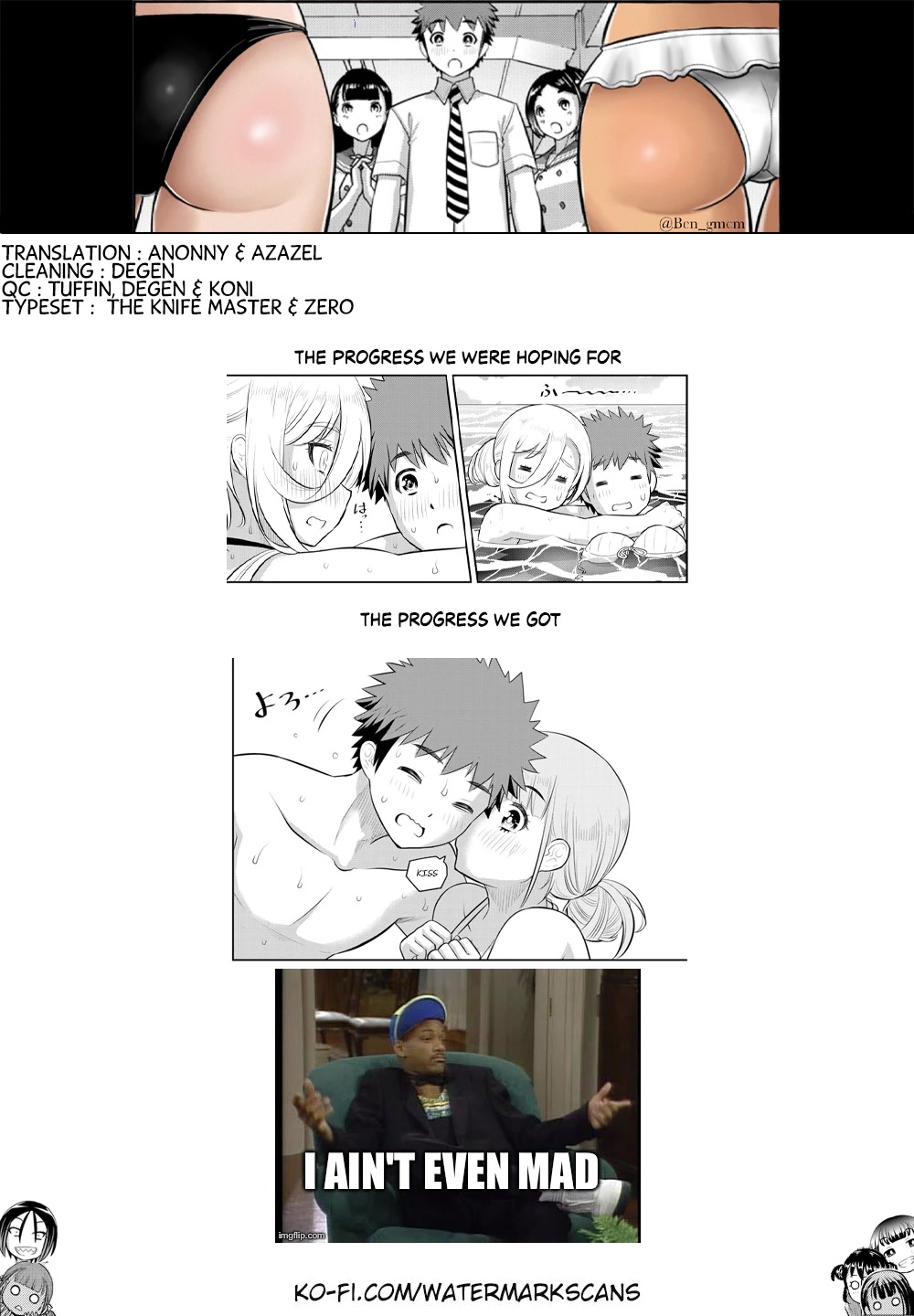 Yankee JK KuzuHana-chan Chapter 118 page 21 - Chapter 118: Beachside Cinderella