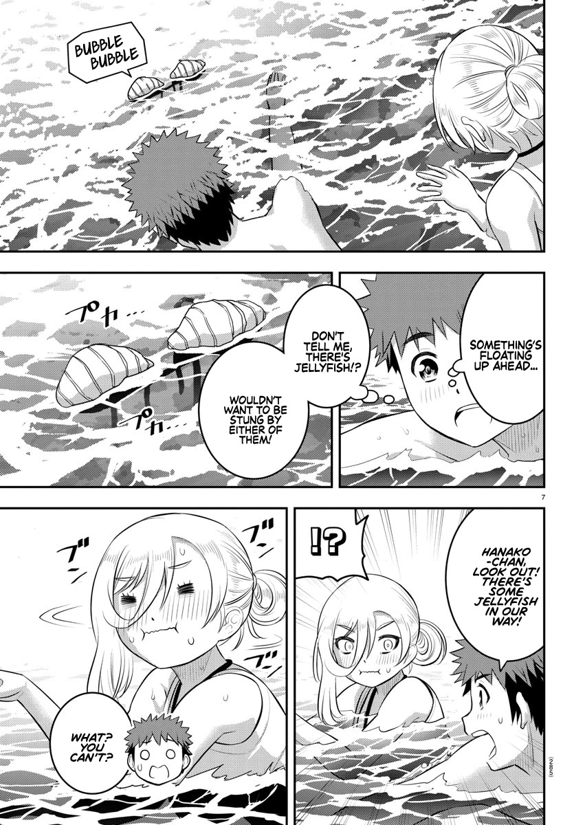 Yankee JK KuzuHana-chan Chapter 118 page 7 - Chapter 118: Beachside Cinderella