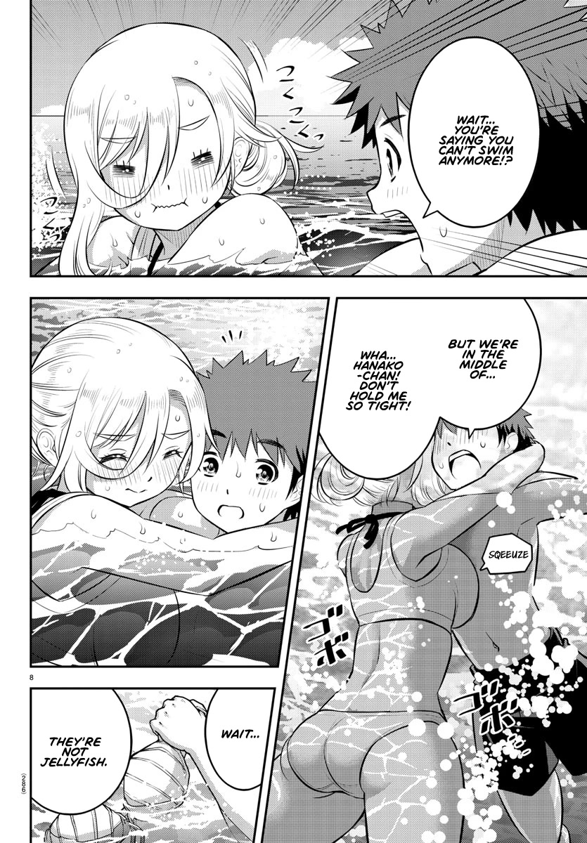 Yankee JK KuzuHana-chan Chapter 118 page 8 - Chapter 118: Beachside Cinderella