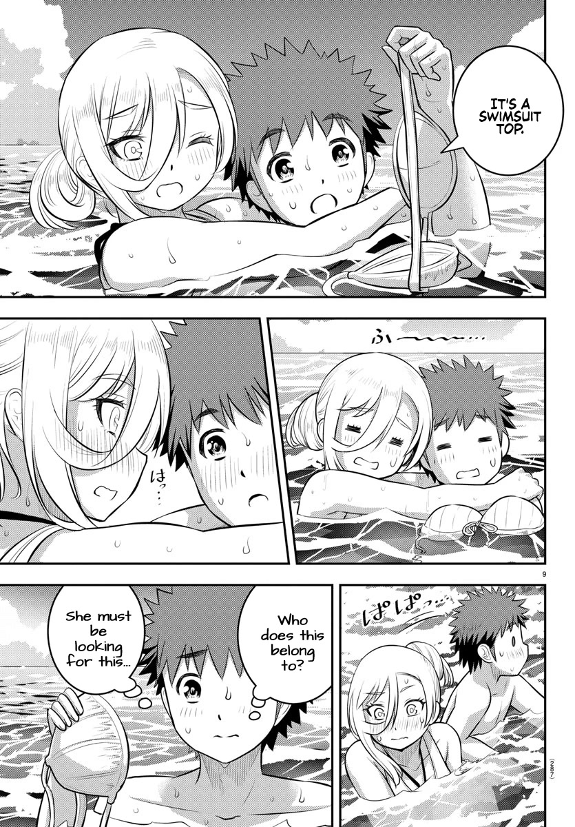 Yankee JK KuzuHana-chan Chapter 118 page 9 - Chapter 118: Beachside Cinderella