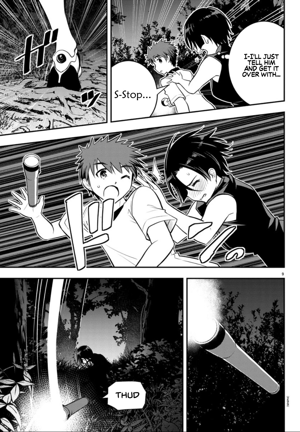 Yankee JK KuzuHana-chan Chapter 12 page 10 - Chapter 12: Confession under the Moonlight