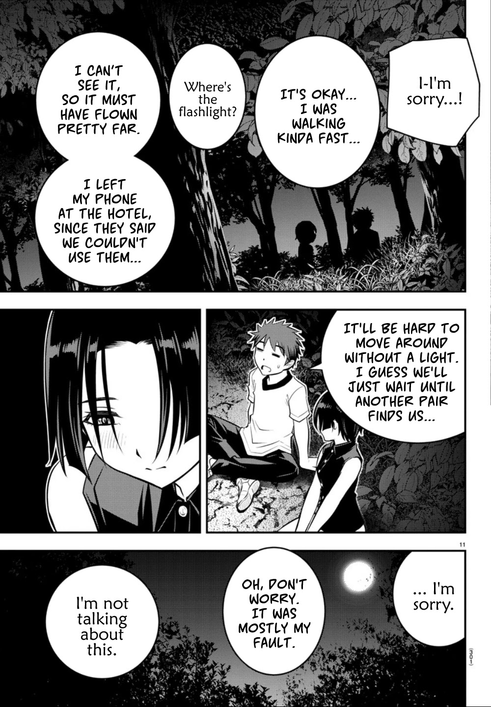 Yankee JK KuzuHana-chan Chapter 12 page 12 - Chapter 12: Confession under the Moonlight