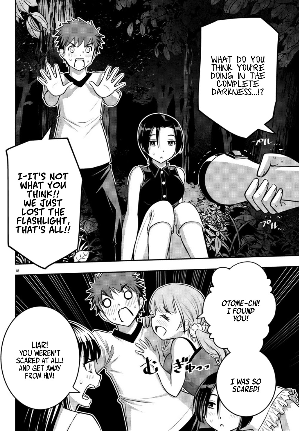 Yankee JK KuzuHana-chan Chapter 12 page 19 - Chapter 12: Confession under the Moonlight