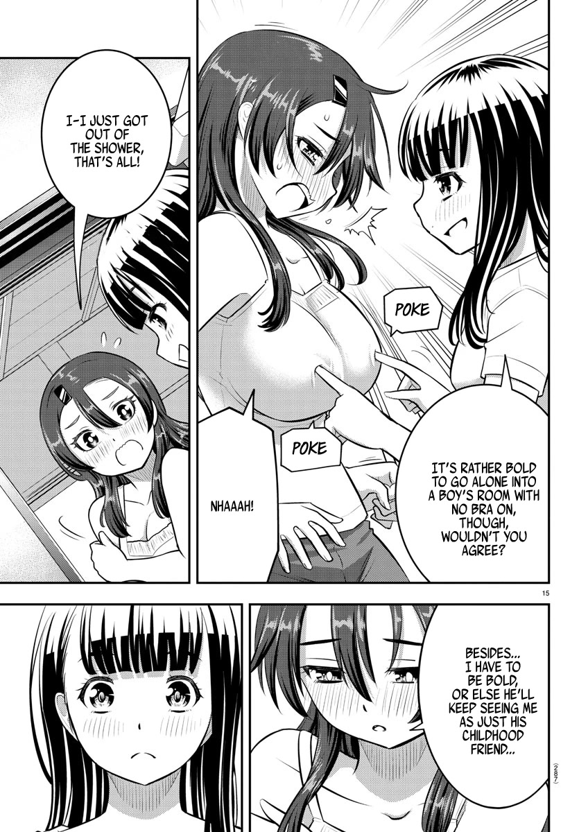 Yankee JK KuzuHana-chan Chapter 120 page 15 - Chapter 120: A Childhood Friend is Determined