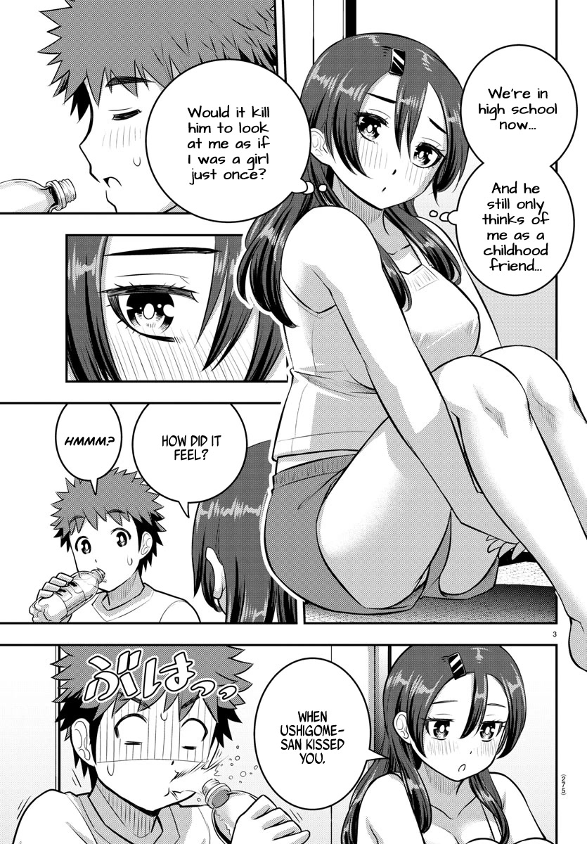 Yankee JK KuzuHana-chan Chapter 120 page 3 - Chapter 120: A Childhood Friend is Determined