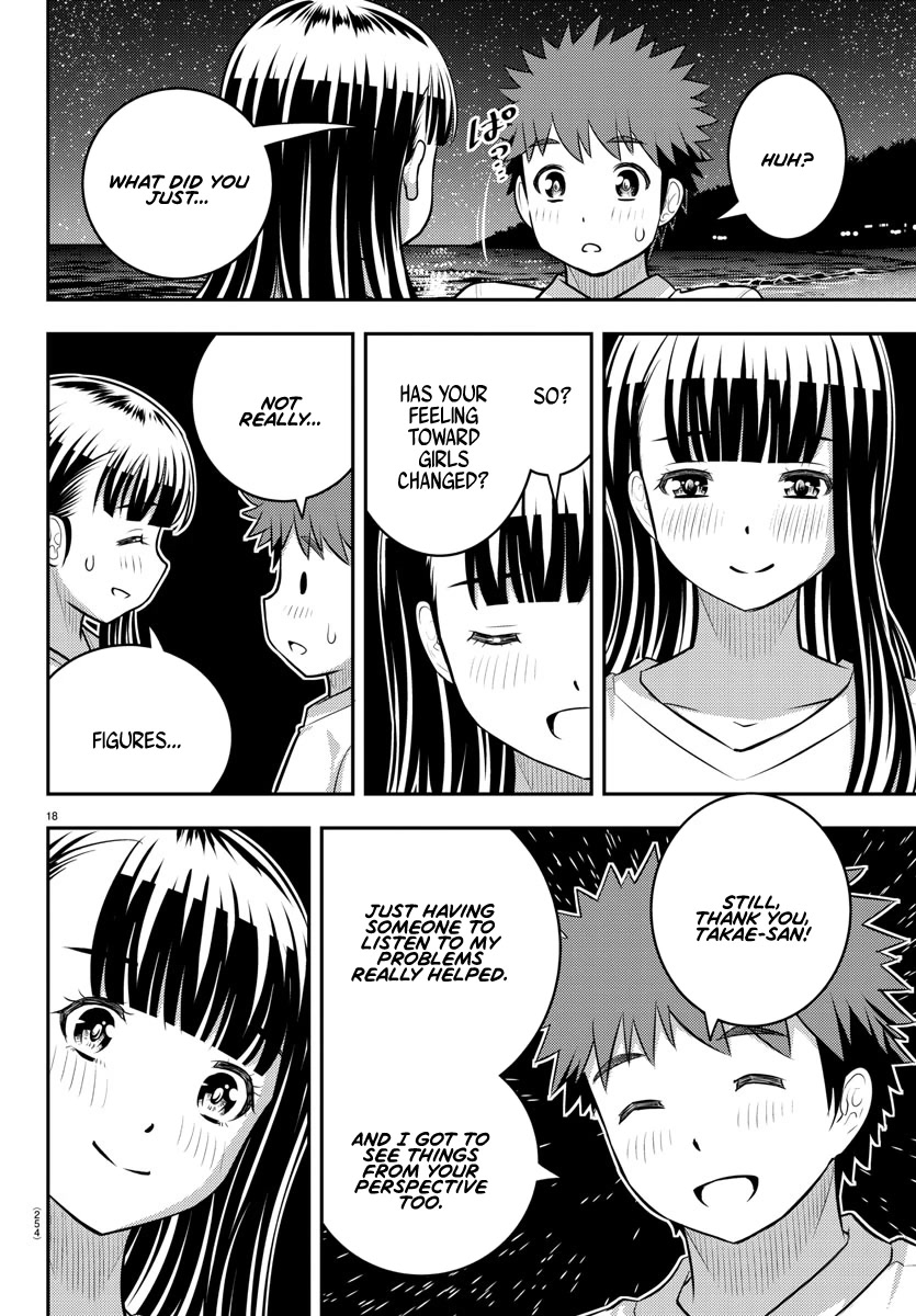 Yankee JK KuzuHana-chan Chapter 121 page 18 - Chapter 121: Long Walk on the Beach