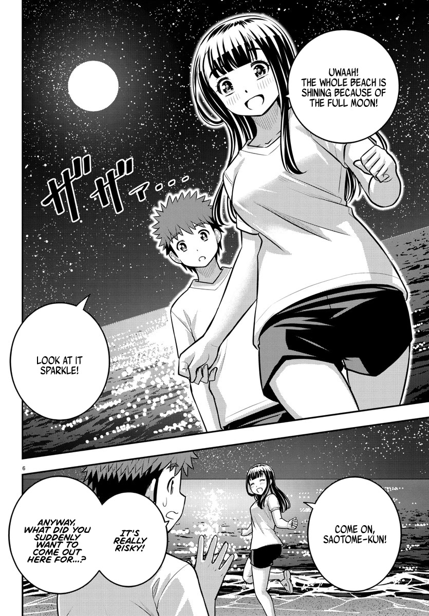 Yankee JK KuzuHana-chan Chapter 121 page 6 - Chapter 121: Long Walk on the Beach