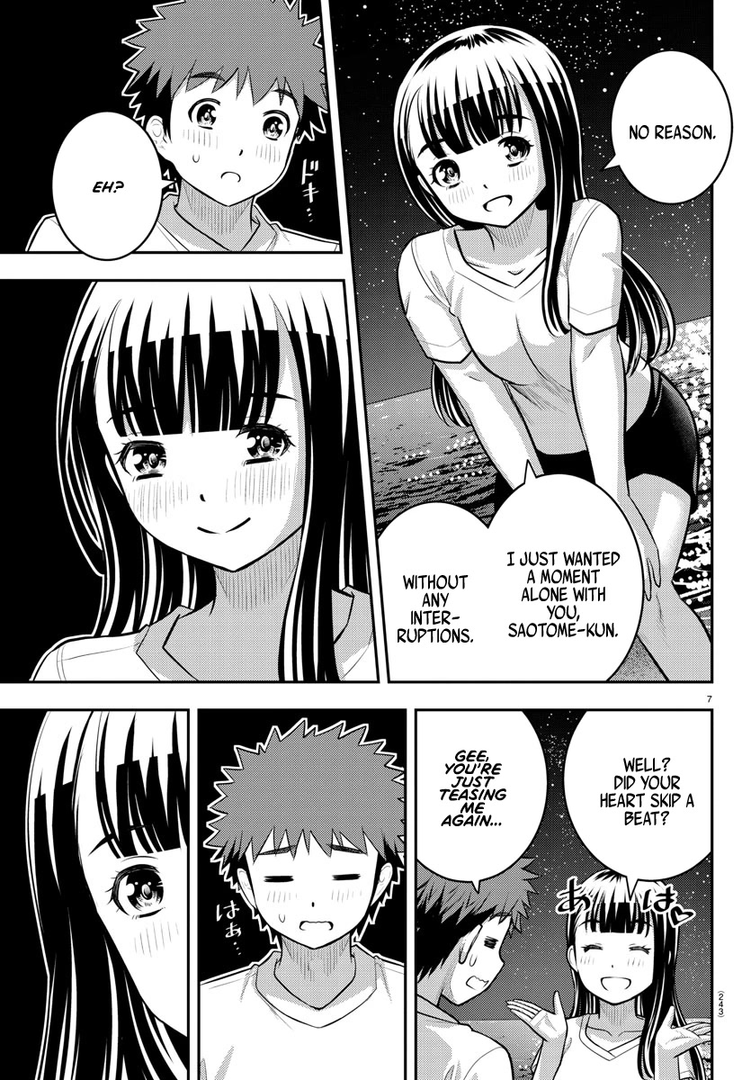Yankee JK KuzuHana-chan Chapter 121 page 7 - Chapter 121: Long Walk on the Beach