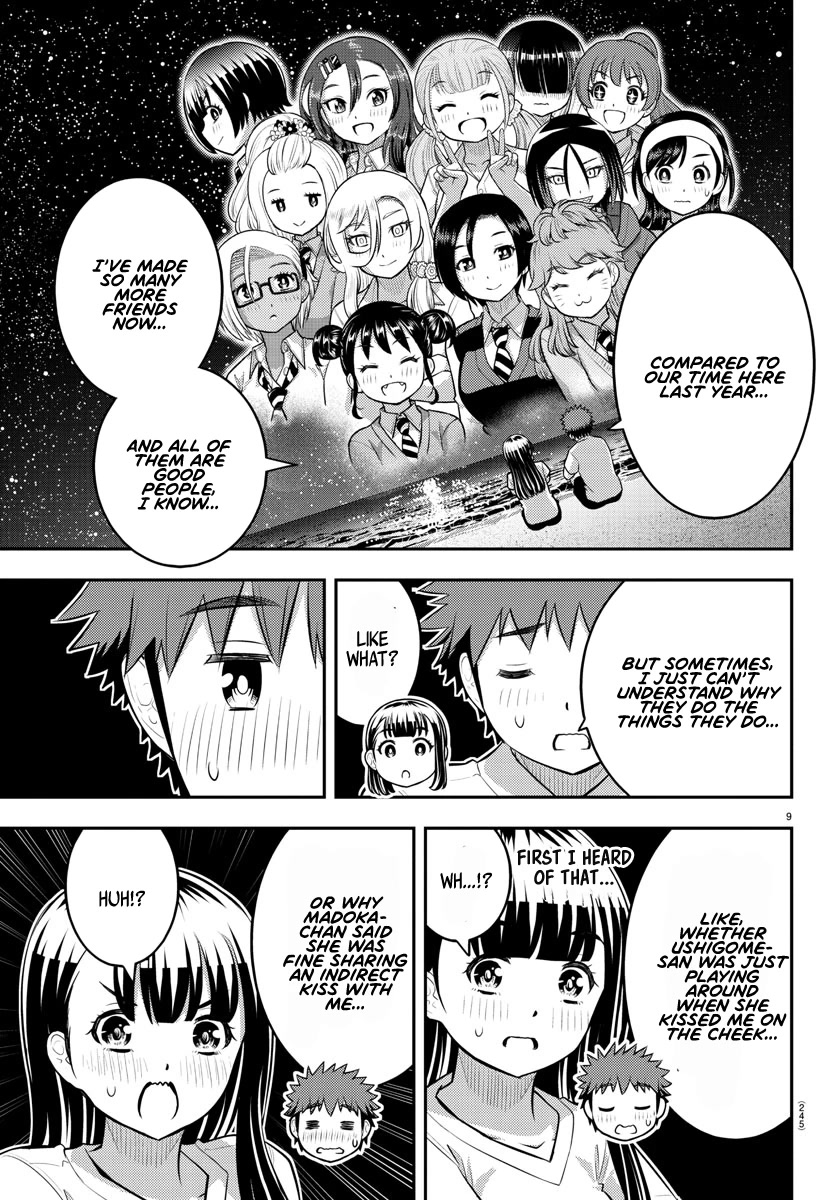 Yankee JK KuzuHana-chan Chapter 121 page 9 - Chapter 121: Long Walk on the Beach